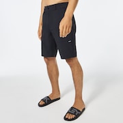 B1B Hybrd Short 20 - Blackout Heather
