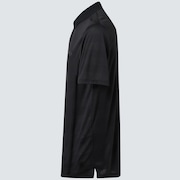 Contender Stripe Polo - Blackout