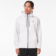 Enhance Grid Fleece Jacket 11.7 - White