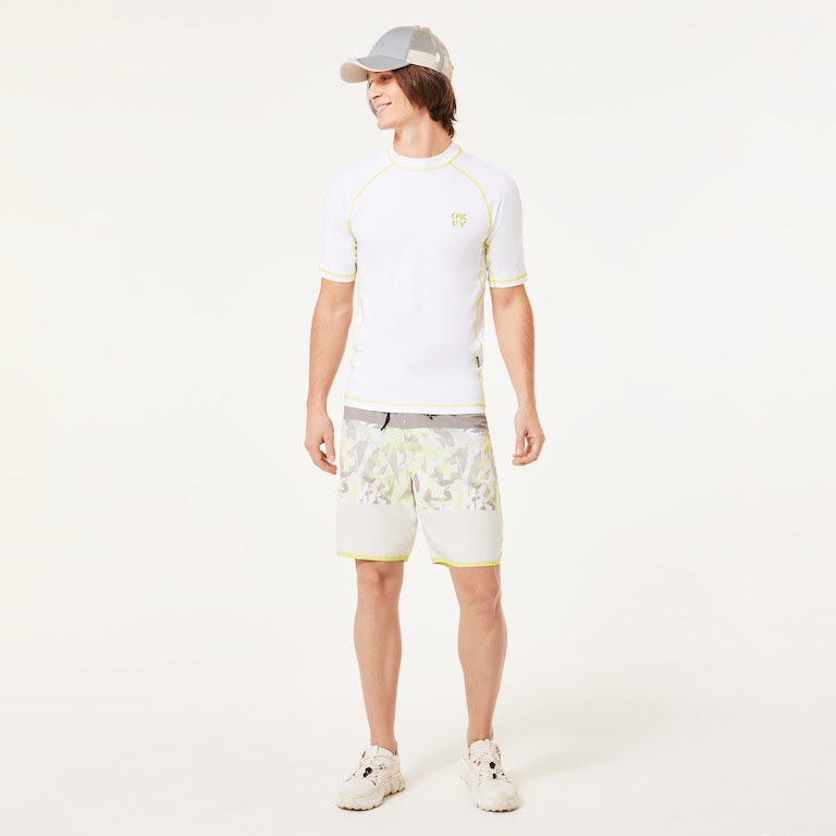Session Rc 19" Boardshort - Camo Palm Sulphur