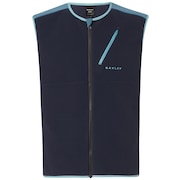 Hybrid Pile Vest - Foggy Blue