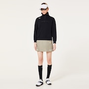 Elevate Bulge H/Z Pullover Fleece - Blackout