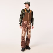 Tc Skull Flannel Shirt - Green/Brown