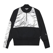 Nylon Block High Neck Fleece - Forged Iron