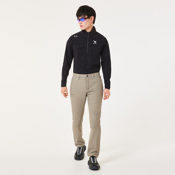 Skull Embossed LS Mock Shirt Skull Embossed LS Mock Shirt