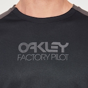 Factory Pilot Mtb Ls Jersey II - Black/Forged Iron