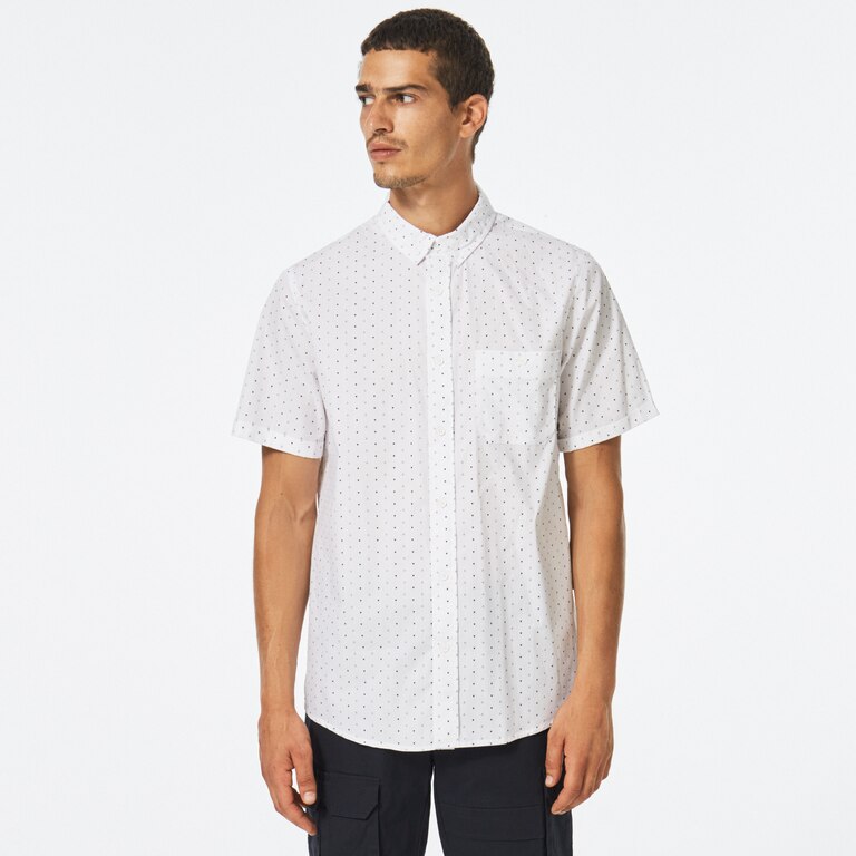 Kinney Button Down SS - White