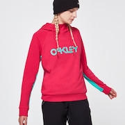 TNP Women's DWR Fleece Hoody - Rubine Red