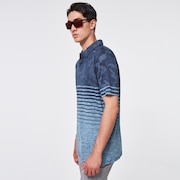 Camo Stripes Polo - Universal Blue