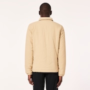 Quilted Sherpa Jacket - Humus