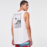 Interstellar Great Wave Tank Top - White