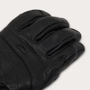 W. Peak Leather Gloves - Blackout