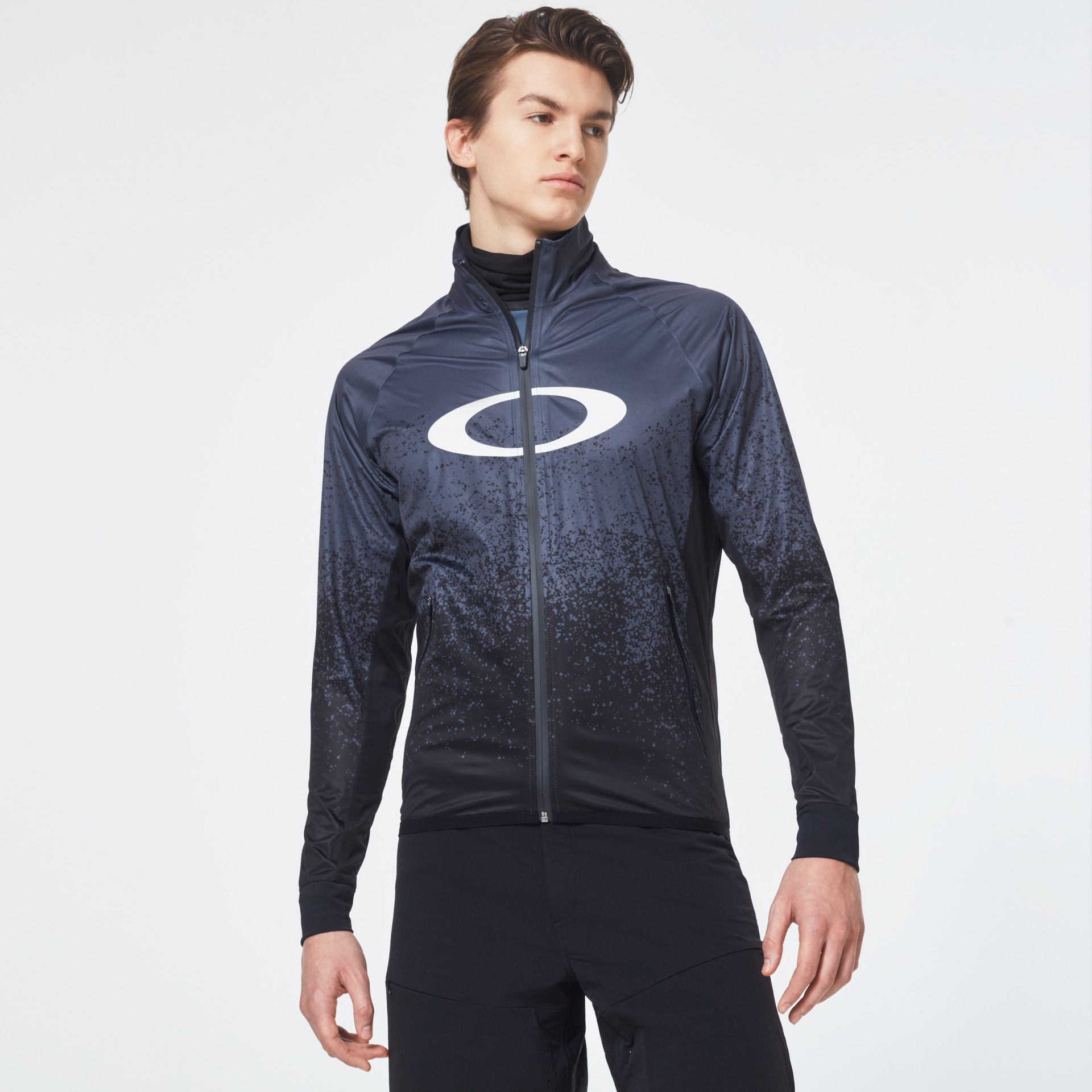 Oakley MTB Jacket in Gray Pixel Print | Oakley® | Official Oakley