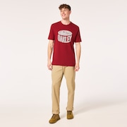 Winter Lines Tee - Iron Red
