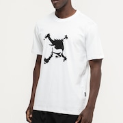 Camiseta Oakley Heritage Skull Logo - White