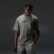 Echo Mod Embroidered Tee - Granite Gray