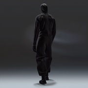 Latitude Veil 3D Knitted Hoodie - Pitch Black