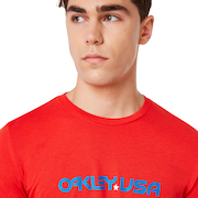 Oakley USA Star Tee - High Risk Red