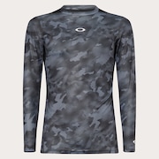 Technical Base Layer LS Crew 3.0 - Black Print