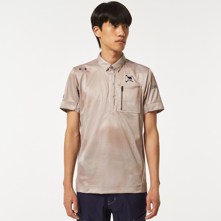 Skull Delusional Shirt - Brown Print