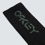 B1B Socks 2.0 (3 PCS) - Black/Green Brush Camo