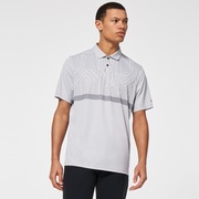 Oakley Top Half Leader Polo - Lunar Rock