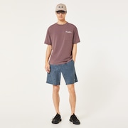 En New Retro Tee Foothill 2.0 - Deep Plum