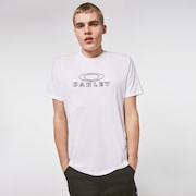 3D Bark Tee - White