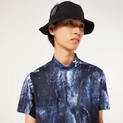 Skull Bold Omble Mock - Black Print