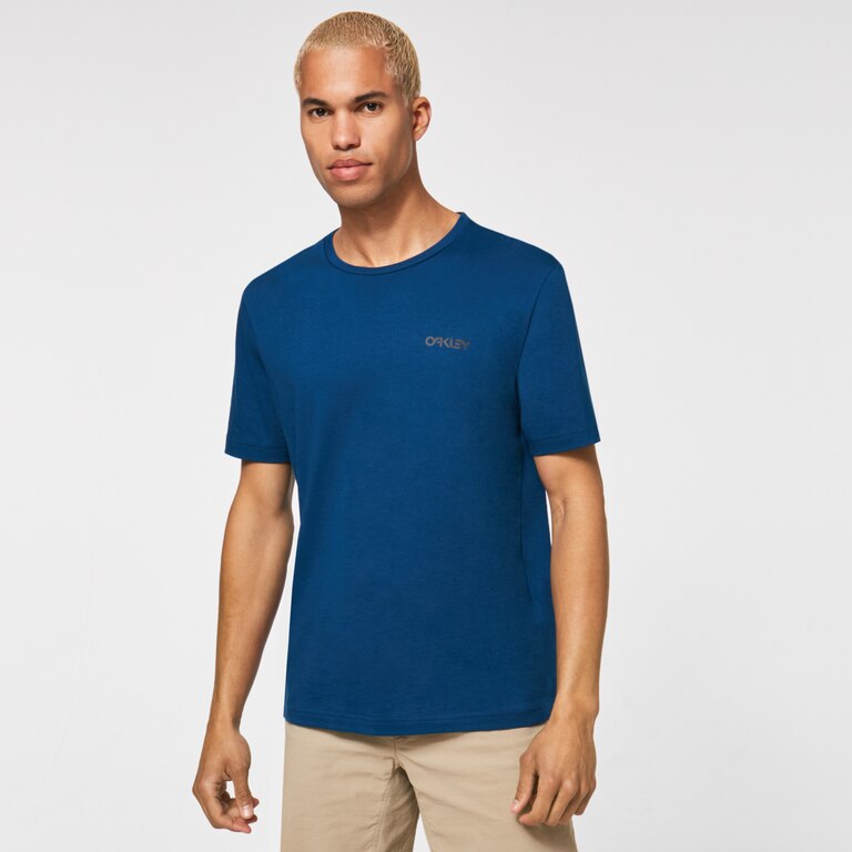 Circled Feathers B1B Tee - Poseidon