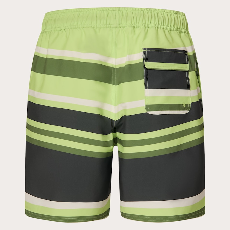 Sunset RC 19” Boardshort - Gradient Stripes Light Green
