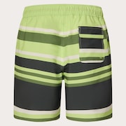 Sunset RC 19” Boardshort - Gradient Stripes Light Green