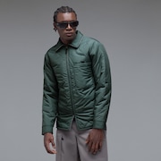 Off-Slope Solid Overshirt - Cement Melange