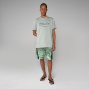 Camiseta Oakley Coral Organic Surf SS - Stone Gray