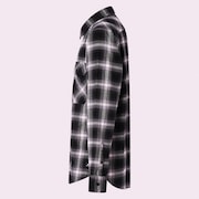 90s Plaid LS Shirt - Grey/Black Check