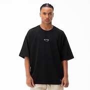 Camiseta Oakley Teeth Footprint - Blackout