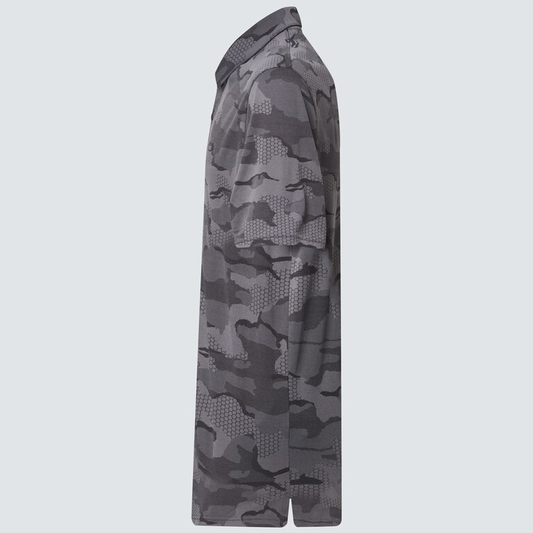 Oakley Jaquard Camo Polo - Blackout