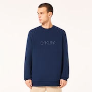 Embroidered B1B Crew Sweatshirt - Team Navy