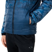Enhance Insulation Quilting Jacket 8.7 - Blue Storm Print