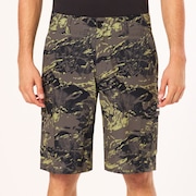 B1B Cargo Hybrid Short - Tiger Mountain Camo Green