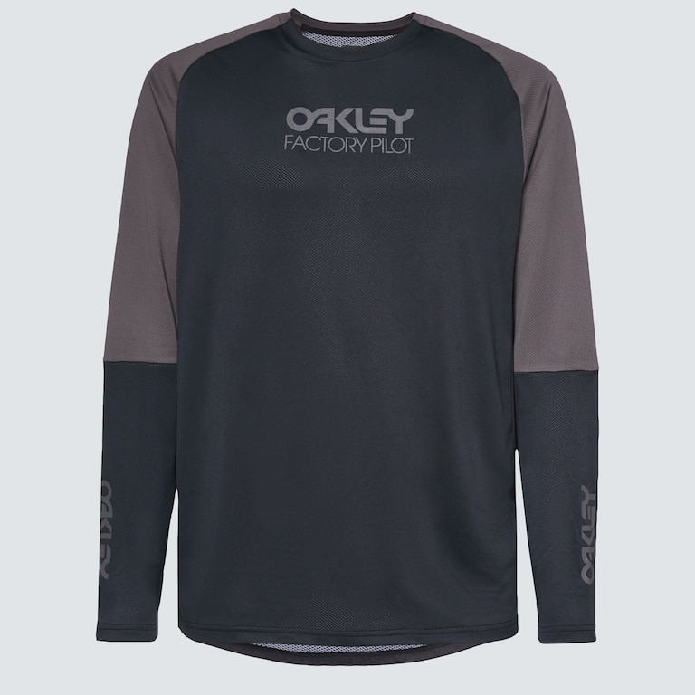 Factory Pilot Mtb Ls Jersey II - Black/Forged Iron