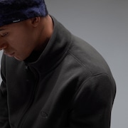 Canopy Polar Zip Sweatshirt​ - Pitch Black