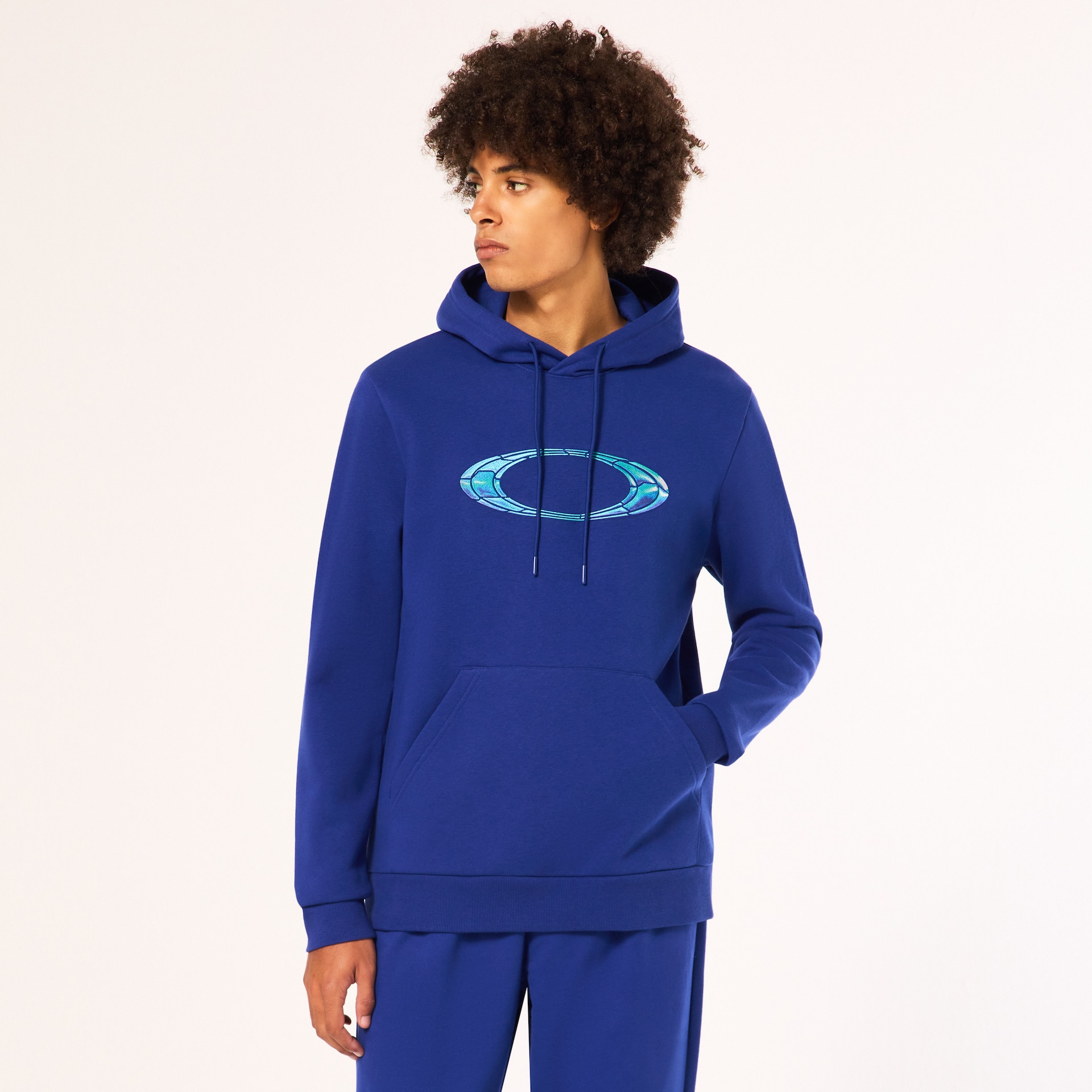 Oakley Mtl Liquid Ellipse Hoodie in Crystal Blue | Oakley® US