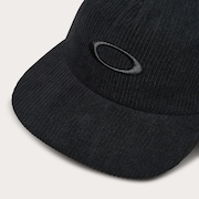 Ellipse Corduroy Hat - Blackout