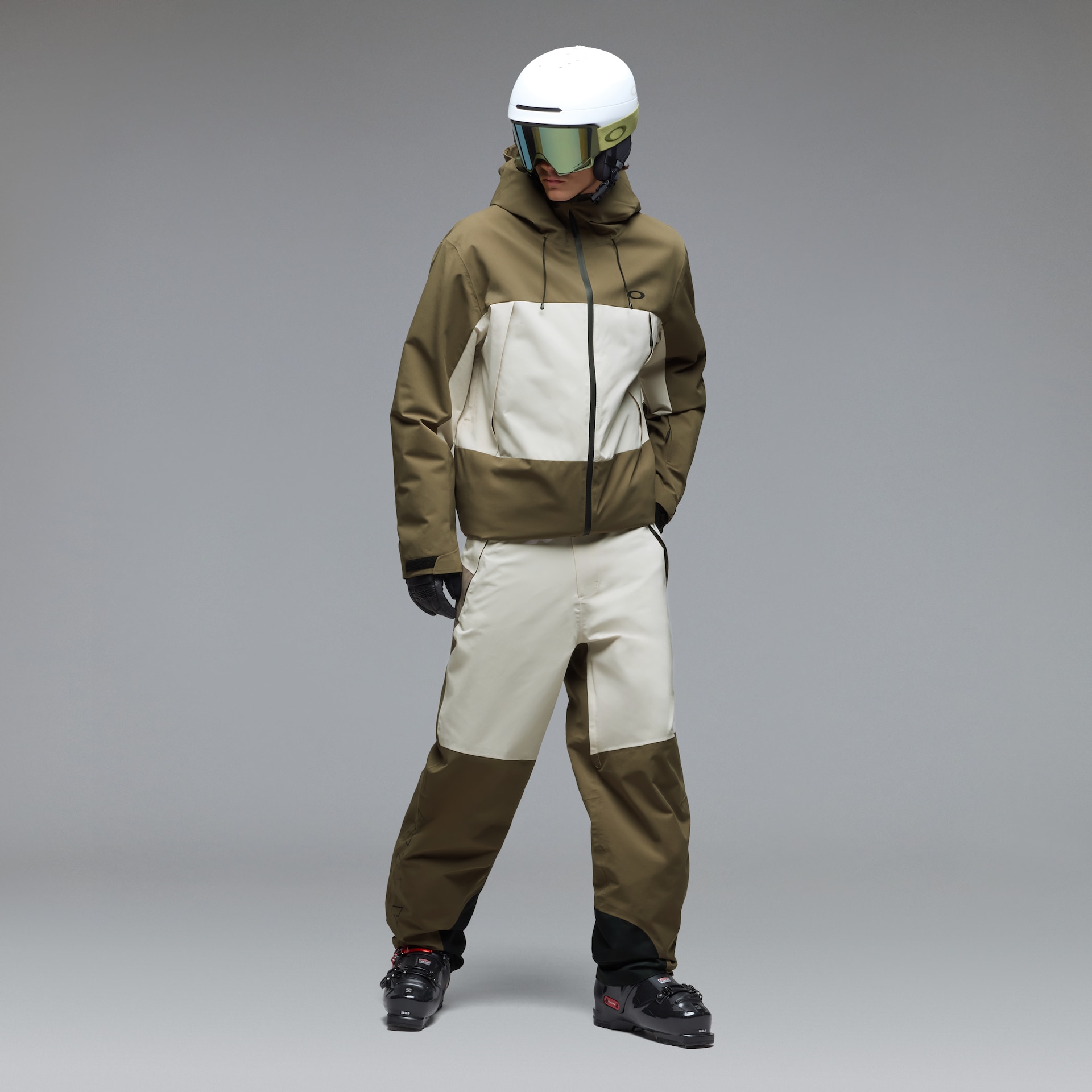Oakley Men's Timberline Shell Pant - Deep Olive/mist Size: M