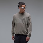 Rain Camo Crewneck - Granite Gray