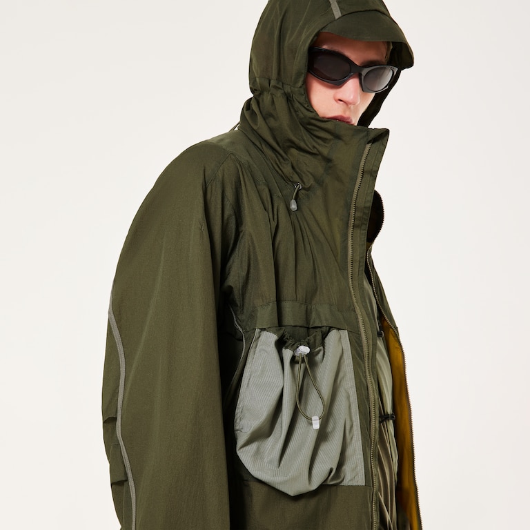 Latitude Flight Wind Jacket - Army Green