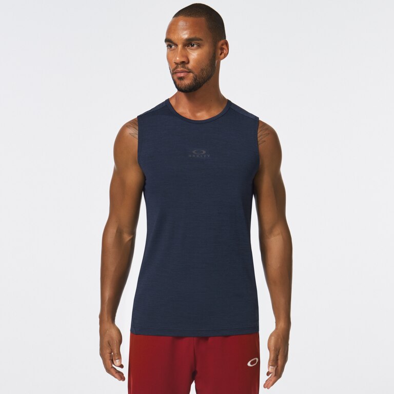 O Fit Rc Sleeveless Tee - Fathom Heather