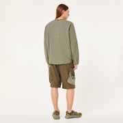 Latitude Flight Convert Shell Tee - Boulder Green