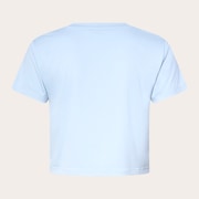 Radiant Essential Cropped Tee - Blue Fog